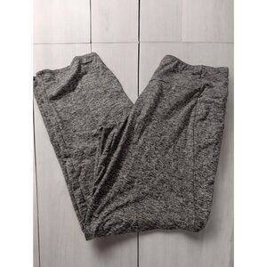 RBX‎ Womens Elastic Waistband Pants Plus Size XL Black White Stretch Pockets